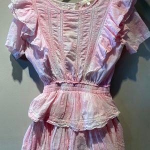 LoveShackFancy Natasha Mini Dress